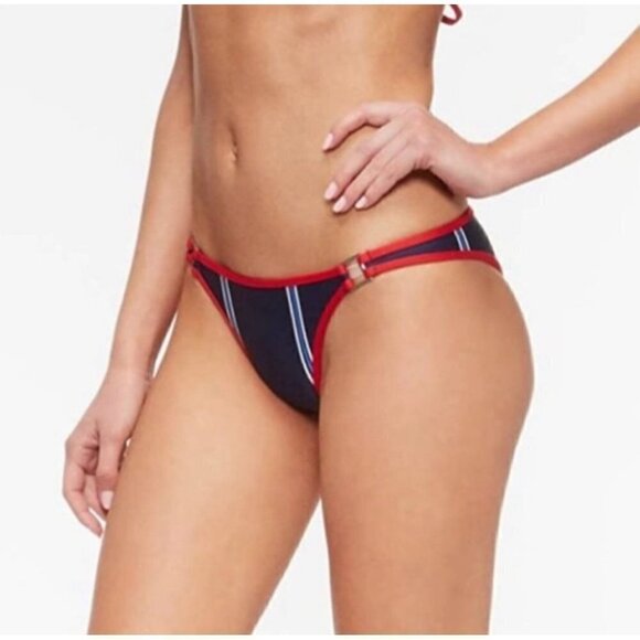 NWT Tavik Kendra Swim Bottom Evening Blue Stripe - Large - Picture 10 of 12